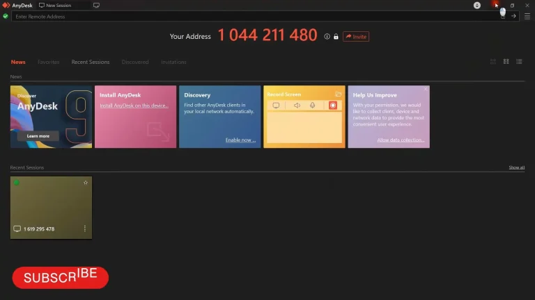 AnyDesk com Crackeado 9.7.10 Download Mega 2026 PT-BR 2 AnyDesk License