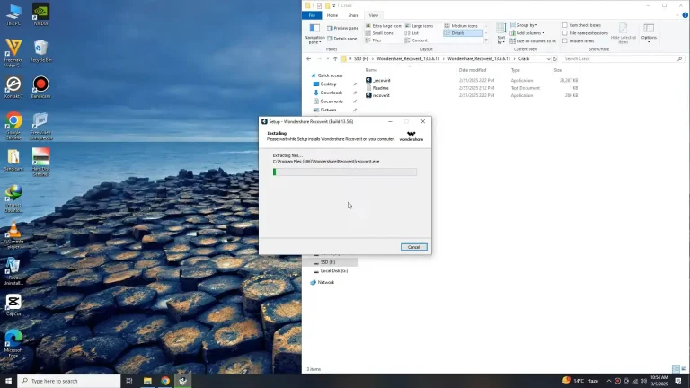 Como instalar Wondershare Recoverit